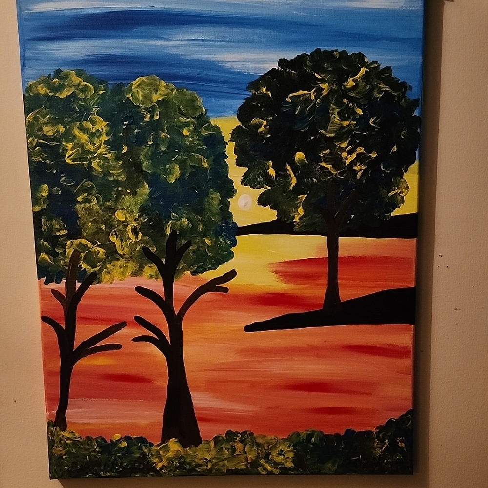 Peeking Sunset